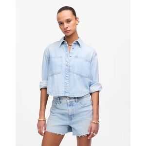 NWT Madewell The perfect Jean shirt foster wash size 25